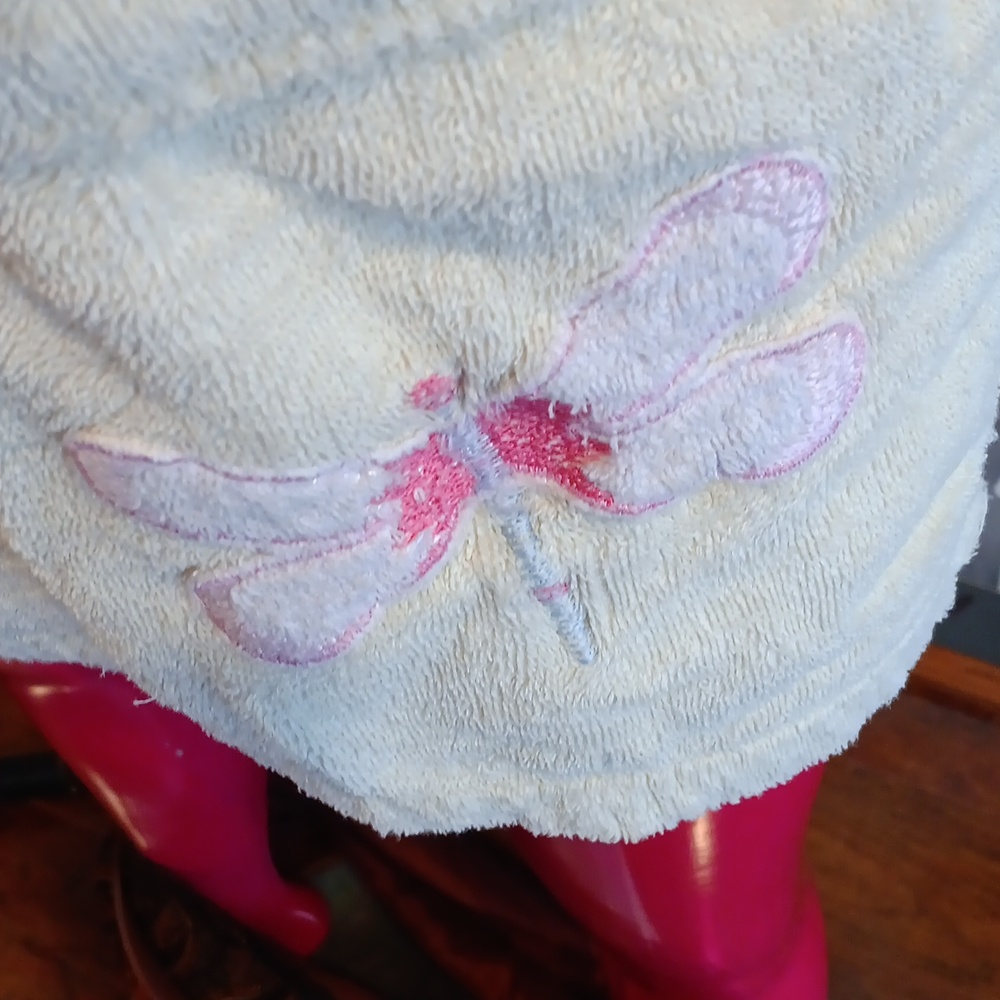 Cream Robe with Pockets - Picture 3 of 4